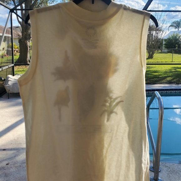 New With Tags Size Large With Flowers Revolutions 33 Crew Neck Tank - Picture 7 of 10